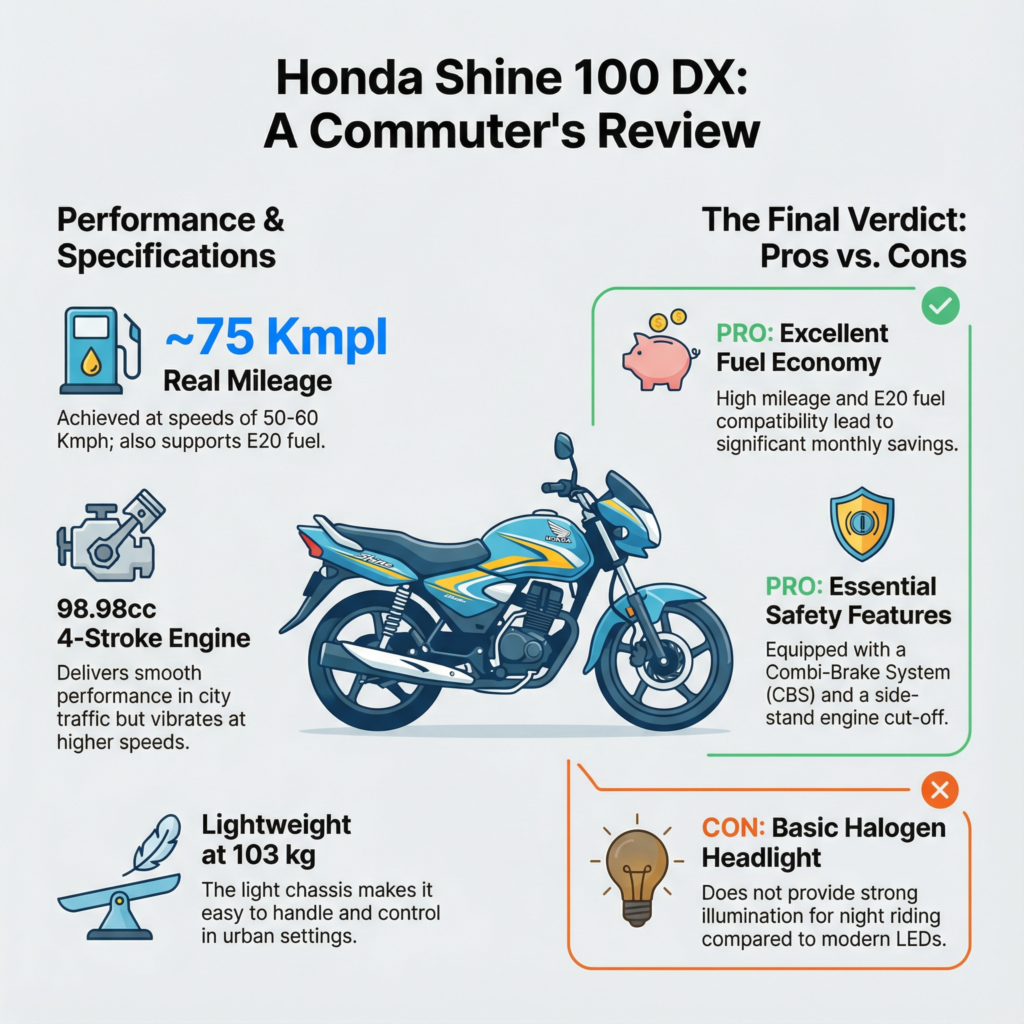 Honda Shine 100 DX 2025