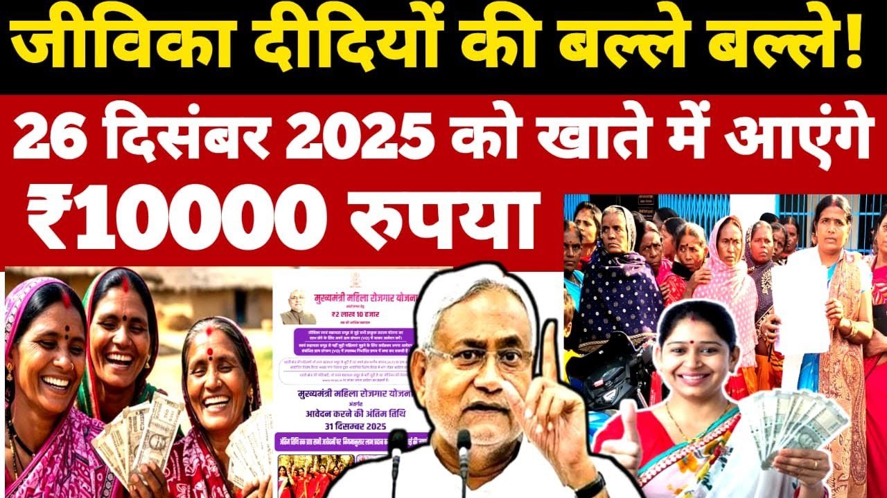 Mukhyamantri Mahila Rojgar Yojana 2025