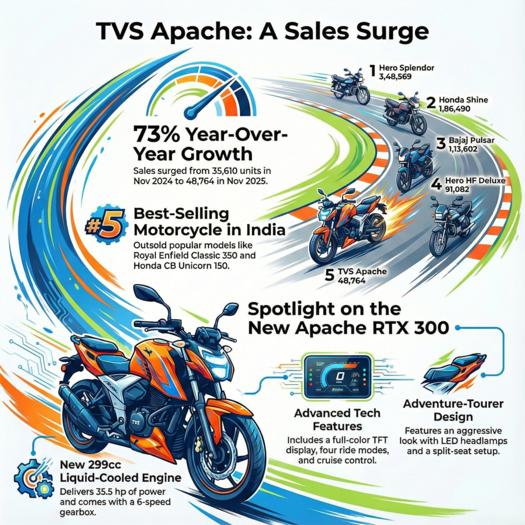 TVS Apache RTX 300