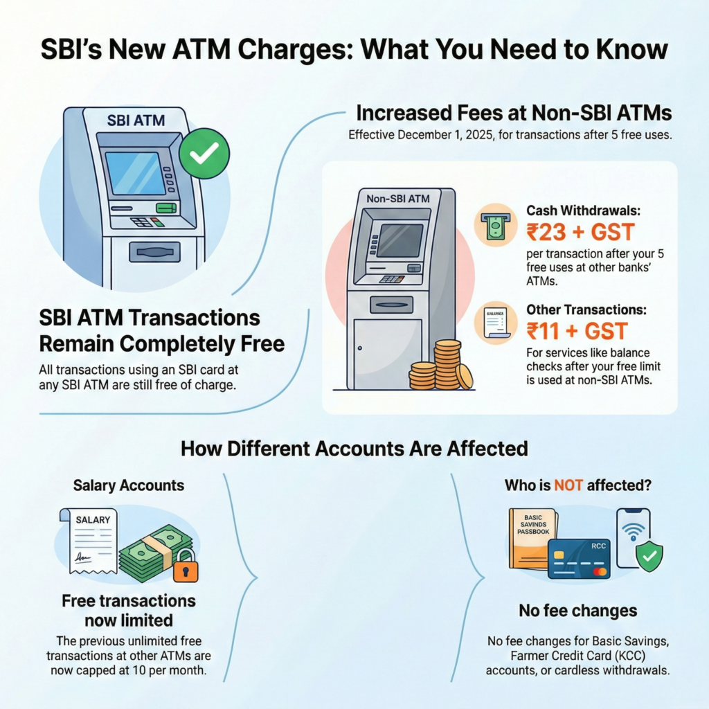SBI ATM Charges 2026