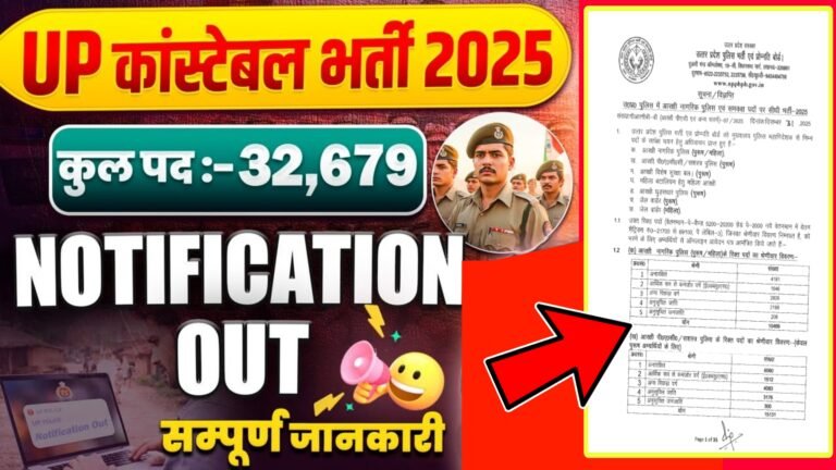 UP Police Bharti 2026