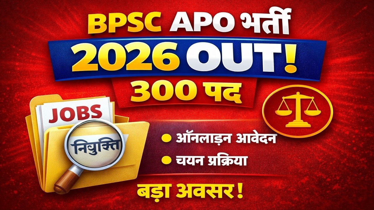 BPSC APO Notification 2026