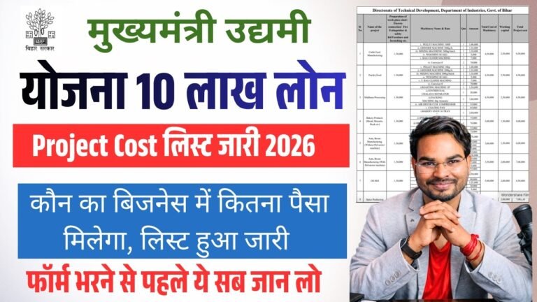 Mukhyamantri Udyami Yojana